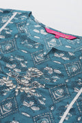 Women's Teal Ethnic Kurta Suit Set