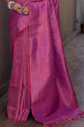 Special Pink Kanjivaram Silk Saree