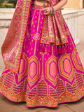 Magenta Pink Lehenga Choli