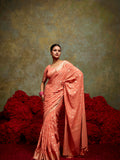 Georgette Banarasi Saree With Blouse Piece
