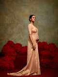 Georgette Banarasi Saree With Blouse Piece