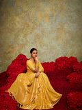 Georgette Banarasi Saree With Blouse Piece