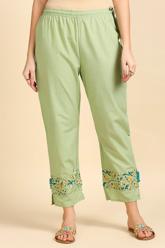 Green & Blue Printed Kurta set