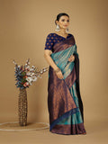 Banarasi Silk Saree With Blouse Piece