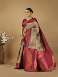 Banarasi Silk Saree With Blouse Piece
