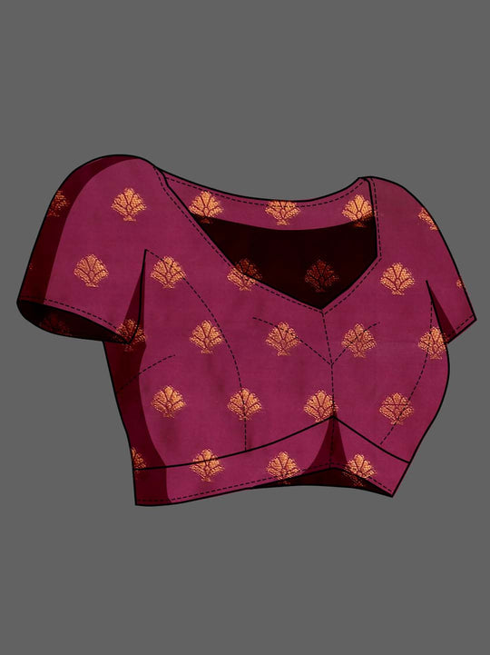 Banarasi Silk Saree With Blouse Piece