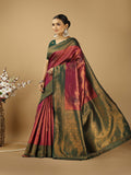 Banarasi Silk Saree With Blouse Piece