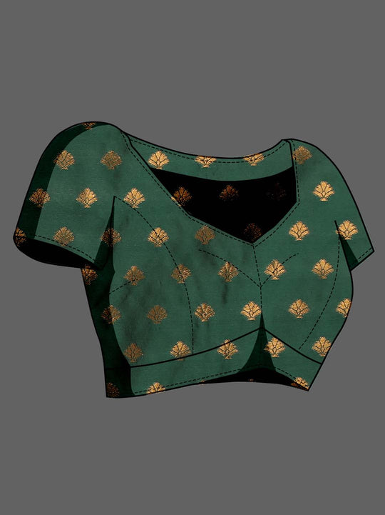 Banarasi Silk Saree With Blouse Piece