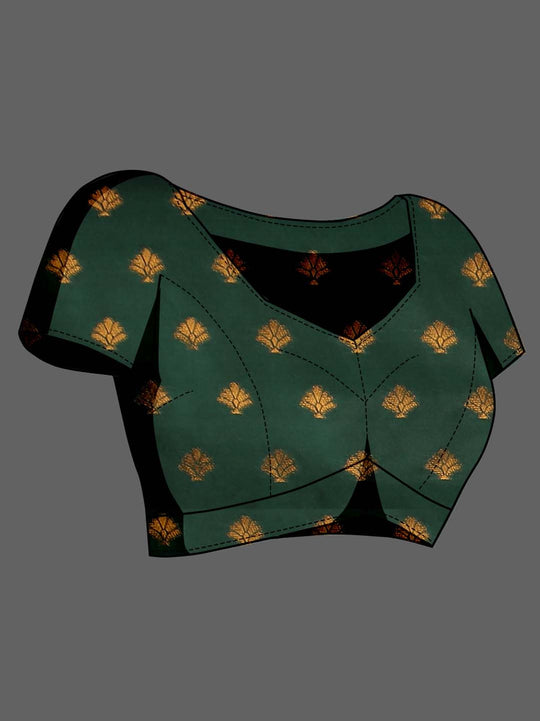 Banarasi Silk Saree With Blouse Piece