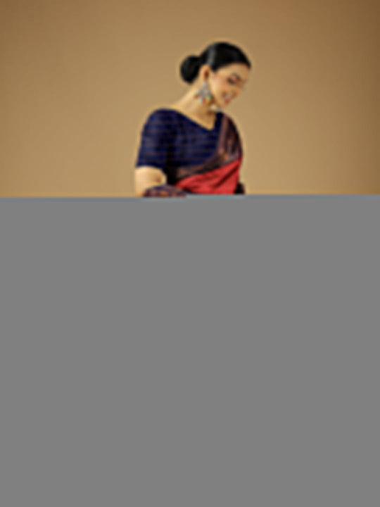 Banarasi Silk Saree With Blouse Piece