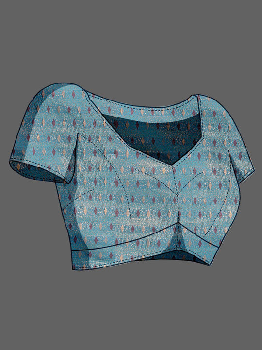 Banarasi Silk Saree With Blouse Piece