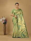 Banarasi Silk Saree With Blouse Piece