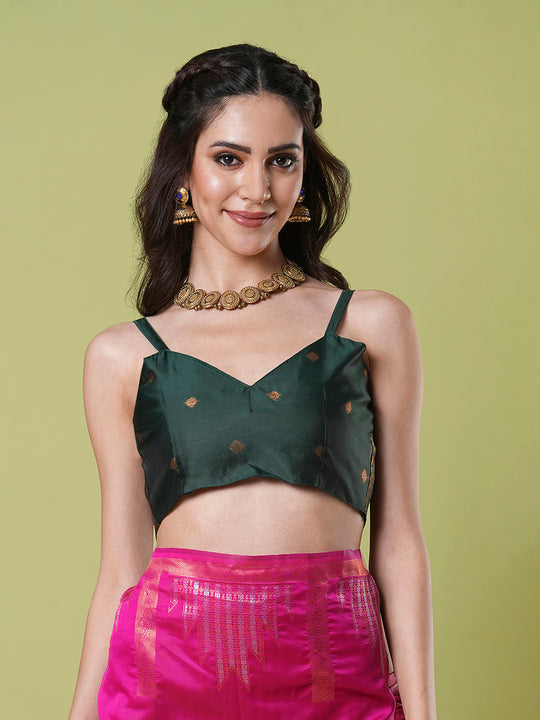 Banarasi Silk Saree With Blouse Piece