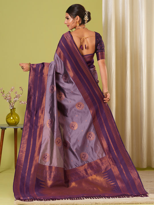 Banarasi Silk Saree With Blouse Piece