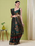 Banarasi Silk Saree With Blouse Piece