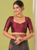 Banarasi Silk Saree With Blouse Piece