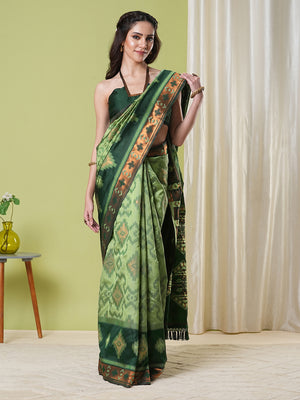 Banarasi Silk Saree With Blouse Piece