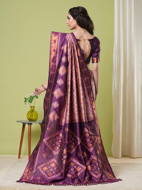 Banarasi Silk Saree With Blouse Piece