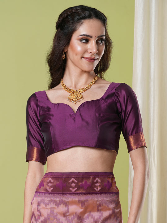 Banarasi Silk Saree With Blouse Piece