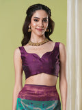 Banarasi Silk Saree With Blouse Piece