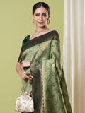 Banarasi Silk Saree With Blouse Piece