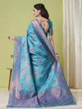 Banarasi Silk Saree With Blouse Piece