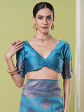 Banarasi Silk Saree With Blouse Piece