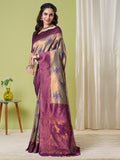 Banarasi Silk Saree With Blouse Piece