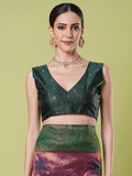 Banarasi Silk Saree With Blouse Piece