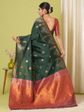 Banarasi Silk Saree With Blouse Piece