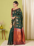 Banarasi Silk Saree With Blouse Piece