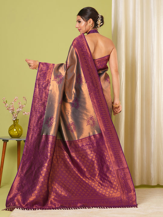 Banarasi Silk Saree With Blouse Piece