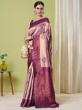 Banarasi Silk Saree With Blouse Piece