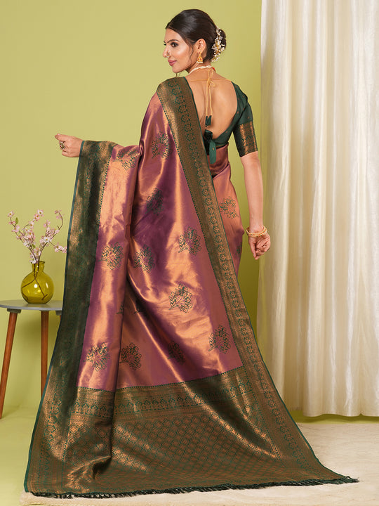 Banarasi Silk Saree With Blouse Piece