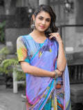 Multi Georgette Ready To Wear Saree