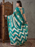 Raama Semi Modal Saree With Blouse Piece