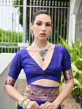 Royal Paithani Silk Saree With Blouse Piece