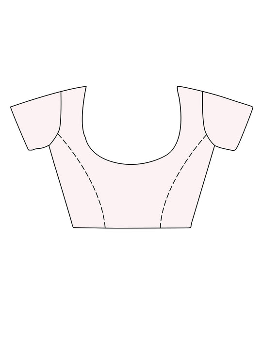 Beige Pure Georgette Party Wear Saree With Blouse Piece