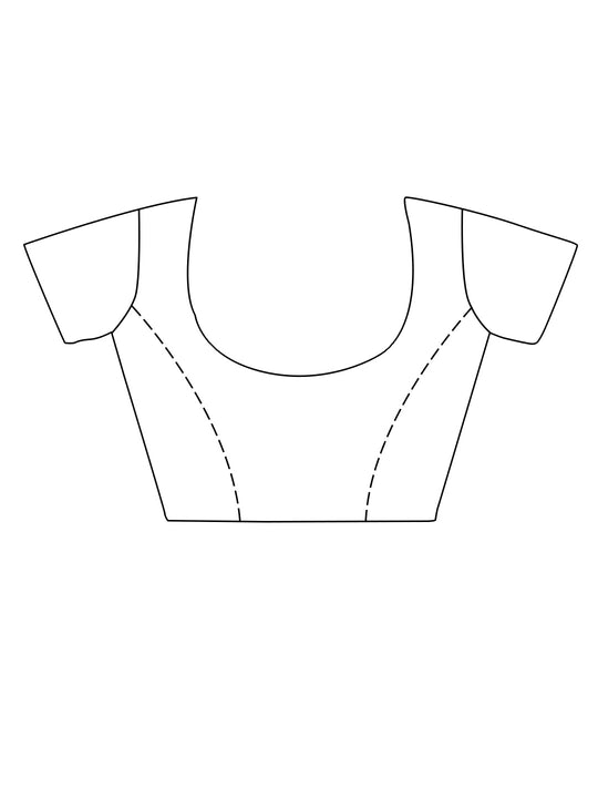 Pink Net Saree With Blouse Piece