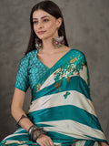 Raama Semi Modal Saree With Blouse Piece