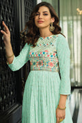 Mint Green Georgette Salwar Suit