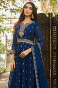 Aegon Blue Georgette Salwar Suit