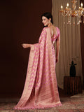 Georgette Banarasi Silk Saree With Blouse Piece