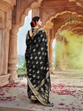 Georgette Banarasi Silk Saree With Blouse Piece