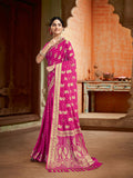 Georgette Banarasi Silk Saree With Blouse Piece