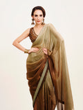 Embellished Beads And Stones Partywear Satin Saree