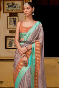 Multicolor Silk Saree