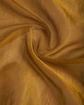 Gold Linen Festive Wear Saree With Blouse Piece