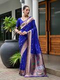 Royal Paithani Silk Saree With Blouse Piece