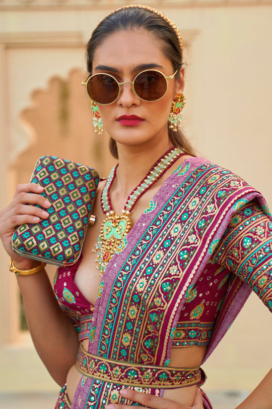 Special Pink Silk Lehenga Choli